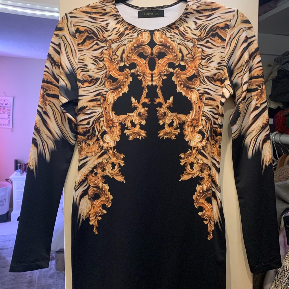 🐆 LEOPARD WING MINI DRESS - Picture 7 of 9